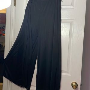 Studio 1940 - Black Wide Leg Dress Pants